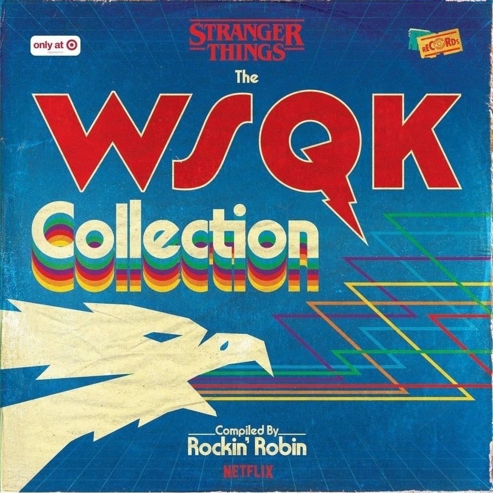 Stranger Things | The WSQK Collection | Vinyl Record, LP, Red | Target Exclusive